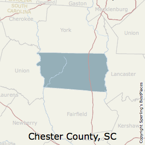 county chester carolina south maps